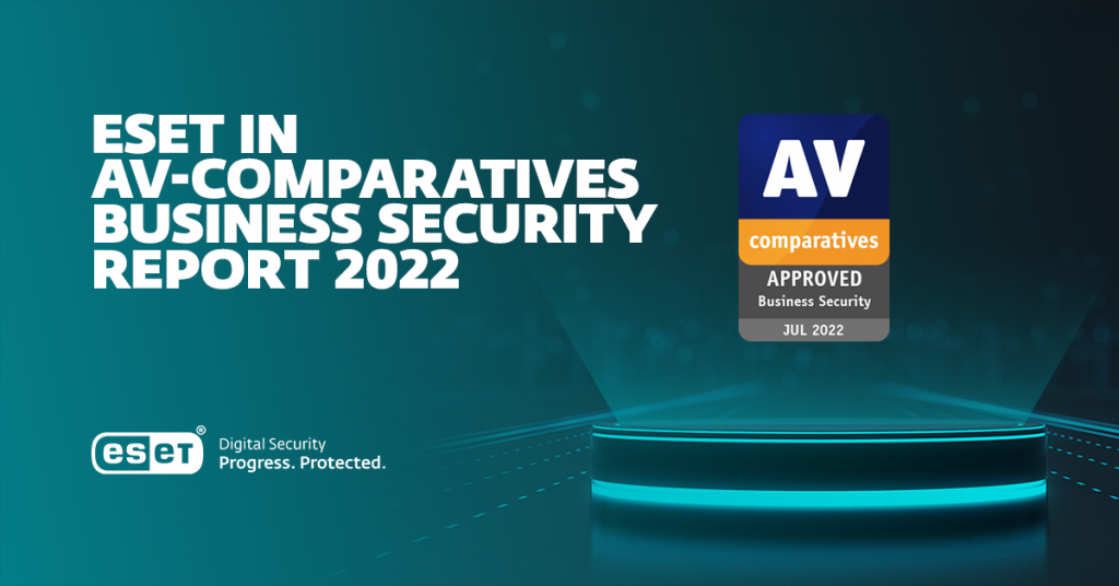 ESET PROTECT Entry earns AV-Comparatives Business Security APPROVED badge for strong protection and minimal system impact.