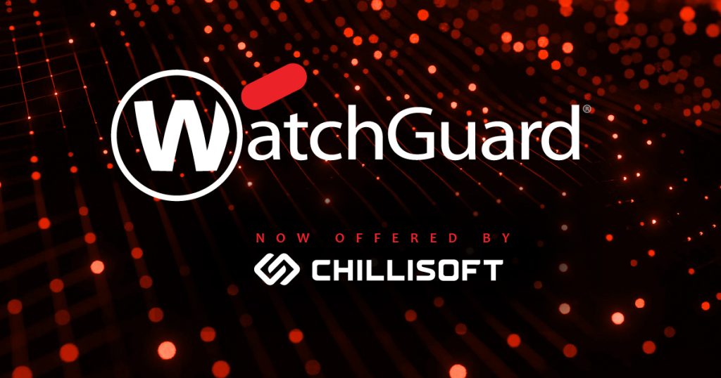 Chillisoft and WatchGuard Technologies team shaking hands to mark new cybersecurity distribution partnership.